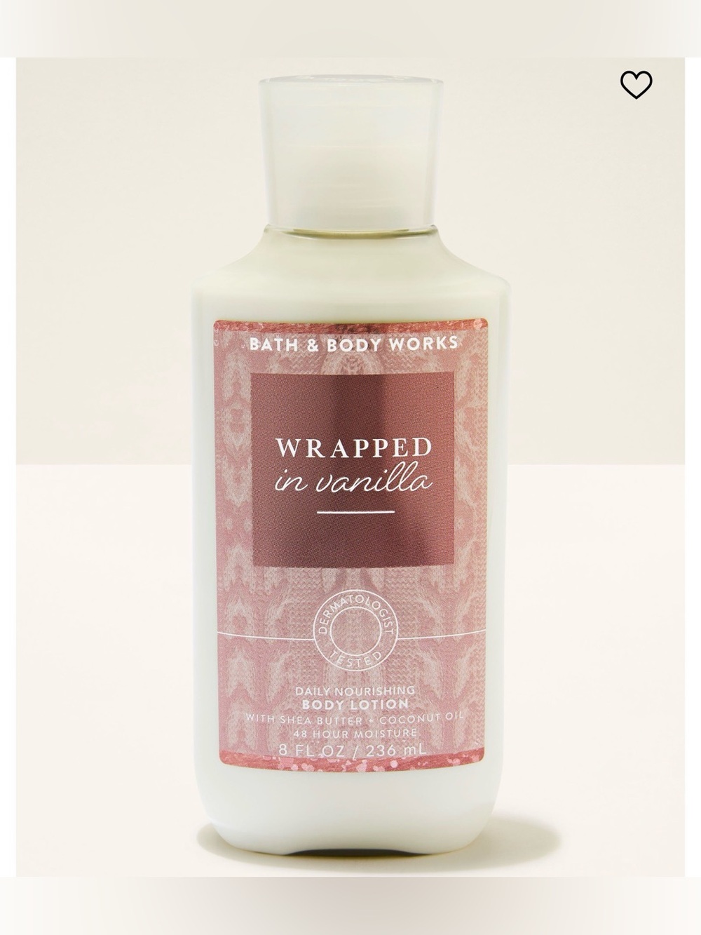 🆕 Wrapped in Vanilla by Bath & Body Works Body Lotion